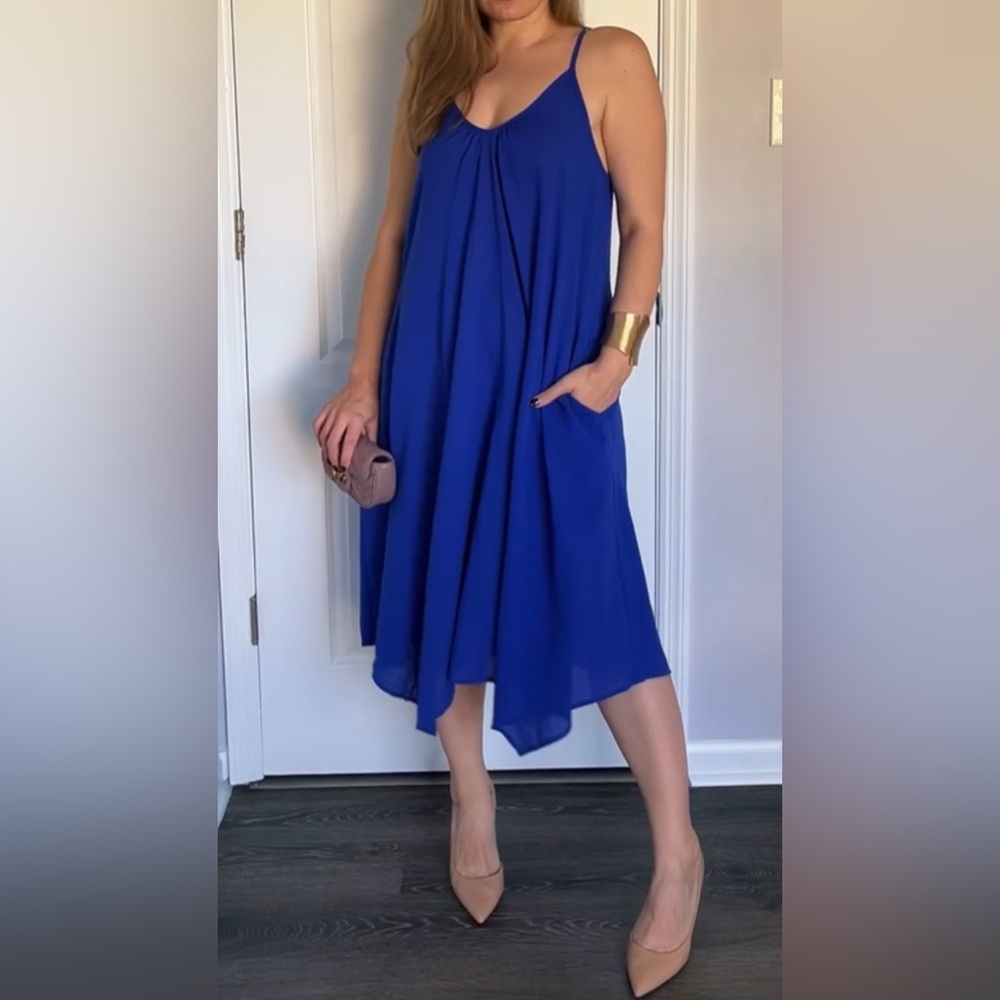 Change of scenery cobalt blue dress